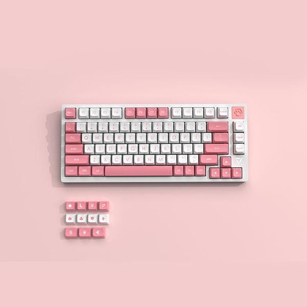 

keyboards ajazz ac081 gasket structure aluminum housing kaihua mute switch 18 mode rgb lighting wired -swappable 3pin+5pin