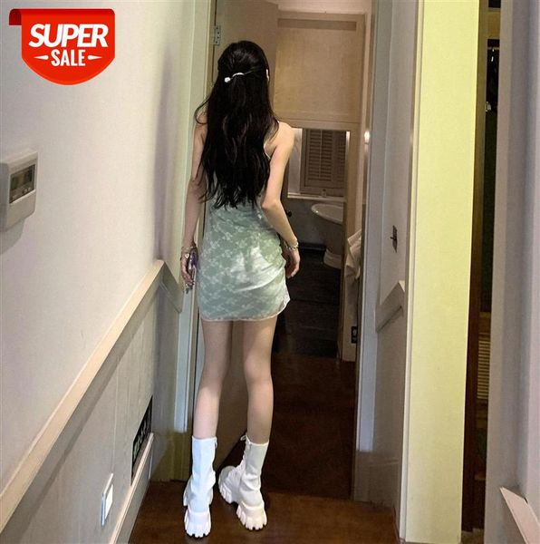 

net red skirt female bowknot fashion slim slimming lace sling dress fairy #2n33, Black;gray