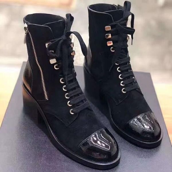 

boots suede leather female 2021 winter ladies black ankle short mujer