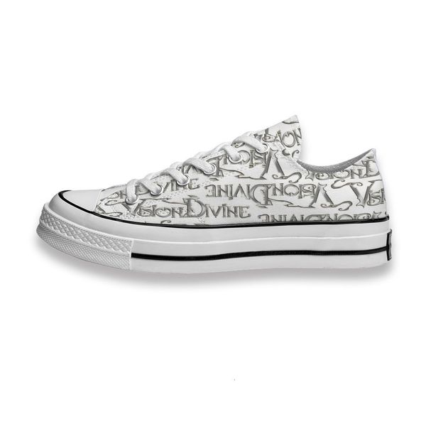 

custom printed shoes music band logo vision divine sneakers low mens womens skateboard sport footwear diy trainers canvas casual shoe