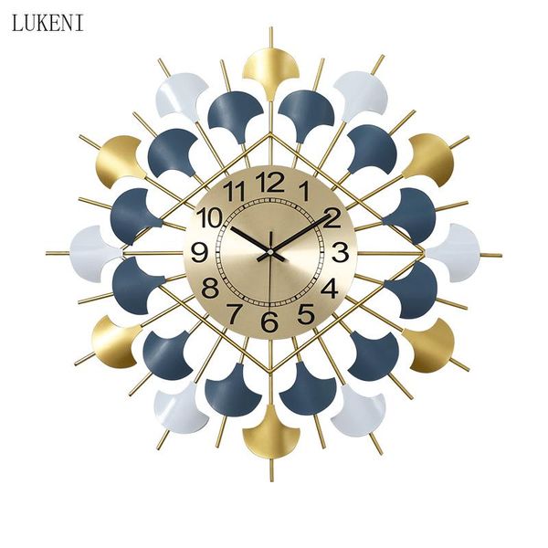 

wall clocks creative art watch home fashion clock living room european style light luxury atmospheric