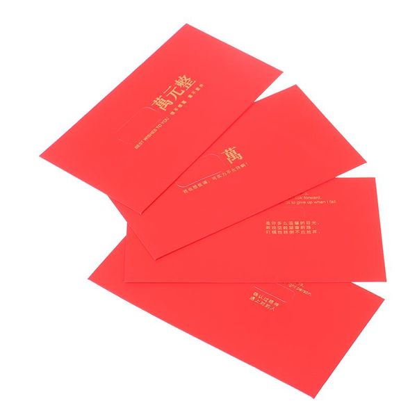 

greeting cards 10pcs/set 2021 year wedding red envelope chinese spring festival