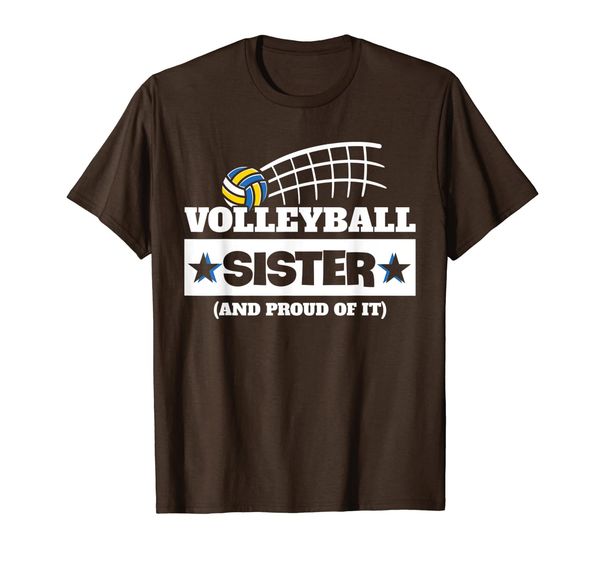 

Volleyball Sister And Proud Of It Sport Sister Gift T-Shirt, Mainly pictures