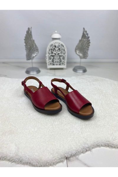 

sandals women's summer 561 red, Black