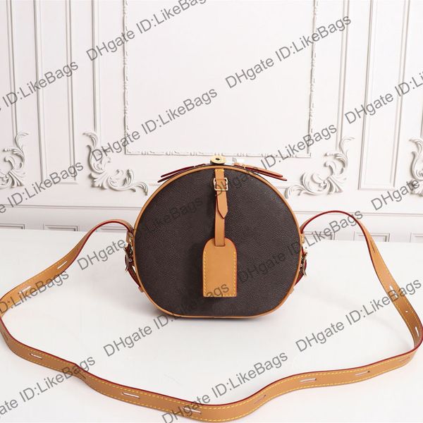 

womens luxurys designers bags 2021 boite chapeau souple handbags purses shoulder crossbody bucket wallet clutch women real genuine leather r