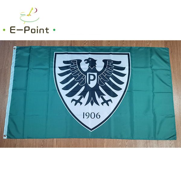 Almanya bayrağı Deutschland SC Preu￟en M￼nster asılı dekorasyon Bayraklar 3ft*5ft (150cm*90cm) Ev için
