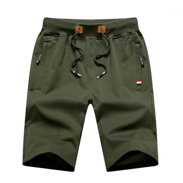 

men's shorts 2021 summer breeches casual bermudas black white boardshorts homme classic brand clothing beach male, White;black