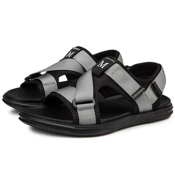 

sandals mens playa dress mountain sport rubber plage casual flat shoes breathable sandal 39 sandalet on in 44 homens de sandalia s, Black