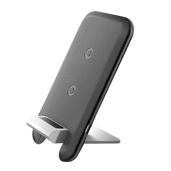 

qi 10w wireless charger holder fast charging phone foldable multifunctional pad universal arrivals cell mounts & holders