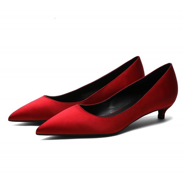 

dress shoes sapatos femininos de salto baixo, calçados seda tamanho gran para mulheres, vermelho, azul, da moda, trabalho, casamento, outono, Black