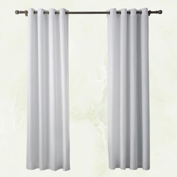 

curtain & drapes white oxford cloth window plain color bedroom for home decor