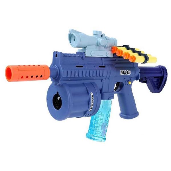

new electric acousto-optic gun multifunctional automatic children's soft bullet gun automatic toy