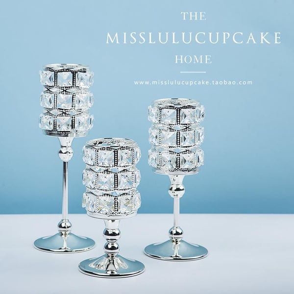 

other bakeware crystal metal candlestick crafts wedding props table accessories soft model home decoration
