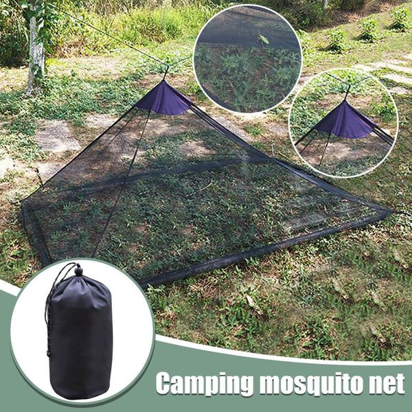 

tents and shelters outdoor camping black mosquito net lightweight portable tent bar family