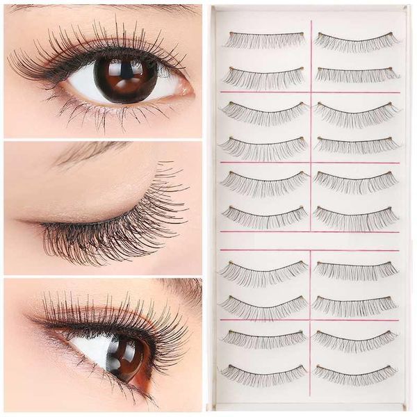 

pairs thin false eyelashes fake eye lash extensions makeup tool sk881