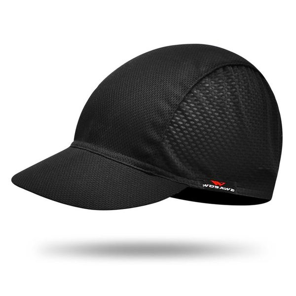 

men women cycling sun cap outdoor sport breathable mesh baseball hat for riding fishing hiking traveling sunscreen beanie caps & masks, Black