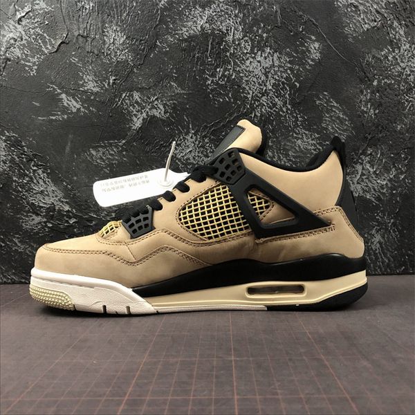 

4 iv mushroom basketball shoes mens jumpman 4s sports sneakers ship with size