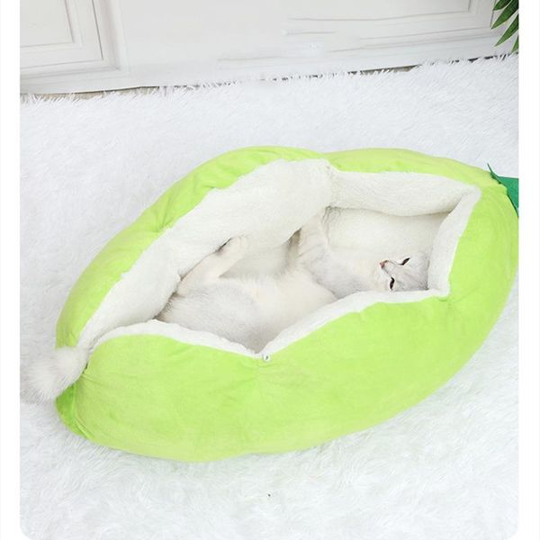 

cat beds & furniture removable bed house pea pods pet nest tent dog kennel winter warm cushion products