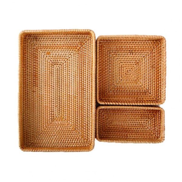 

storage baskets 2021 handmade basket eco-friendly large capacity rattan handcraft case for home organizer