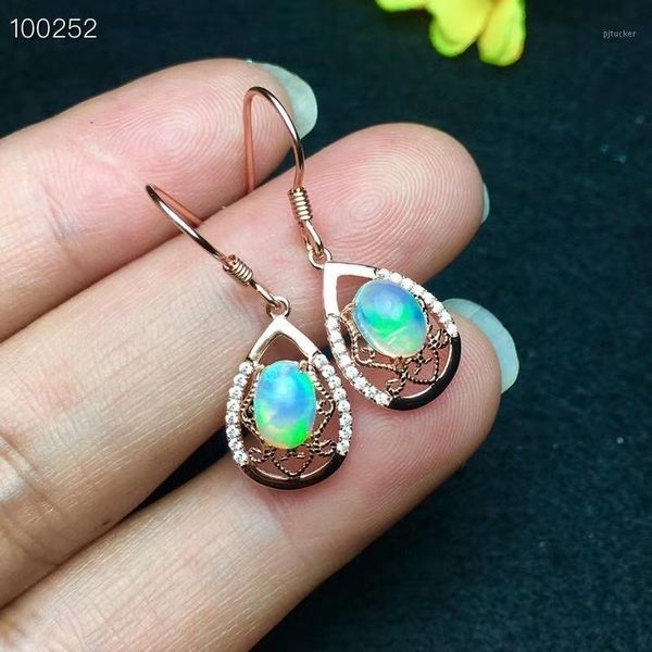 

dangle & chandelier meibapj natural opal gemstone fashion drop earrings for women real 925 sterling silver charm fine wedding jewelry1