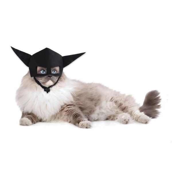 

cat costumes 2021 pet mask headgear halloween accessories bat face funny supplies