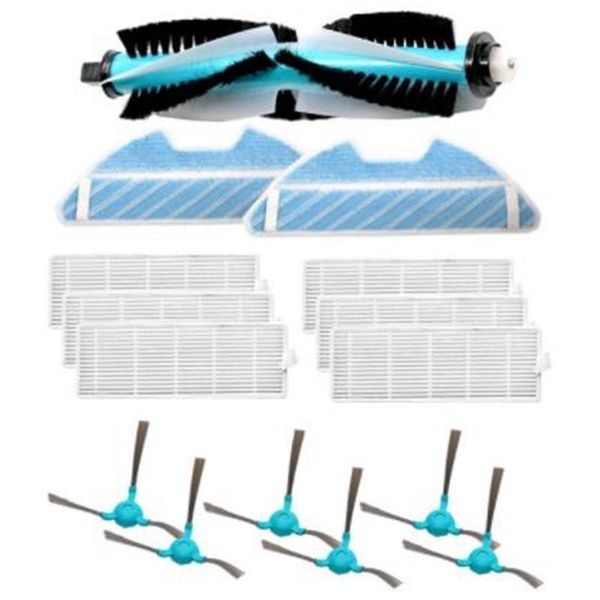 

vacuum cleaners promotionmain brush side hepa filter for cecotec conga 1290 1390 robot cleaner spare parts