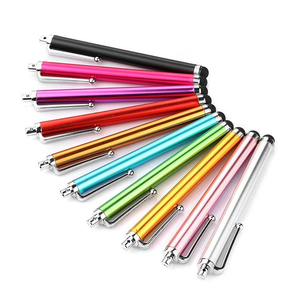 Penna stilo capacitiva in metallo 9.0 Penne touch per ipad iphone 6 7 8 x samsung tablet pc mp3