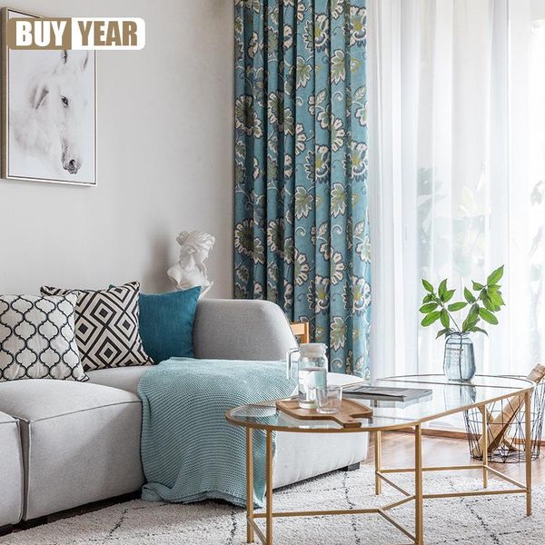 

curtain & drapes [quiet] modern minimalist cotton cloth fabric curtains for living room bedroom