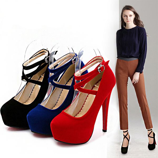 

2021 new sandals wedges with women's stiletto heels summer red thick-soled banquet wedding party bride, Black