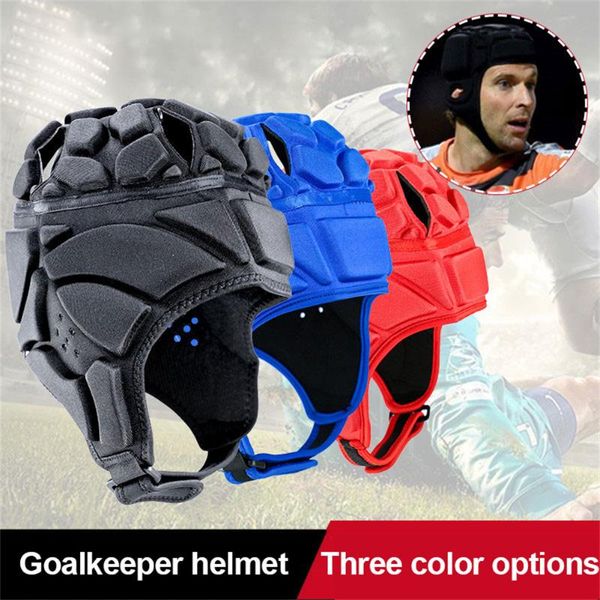 

cycling helmets profession football helmet goalkeeper hat eva shockproof headgear sports rugby cap protector head cover