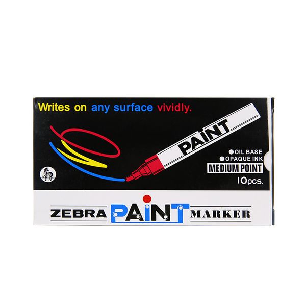 

japane zebra zebra paint pen mop - 200m metal / touch up note