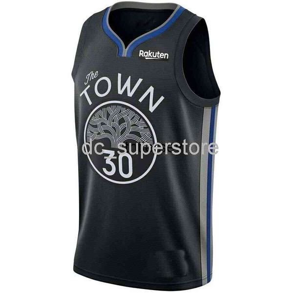 Personalizzato Stephen Curry Swingman Jersey Stitched Mens Women Youth XS-6XL Maglie da basket