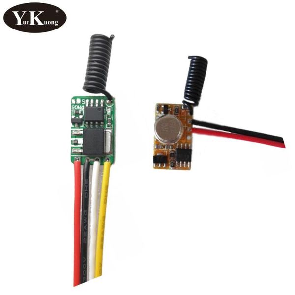 

smart home control 3.7v remote switch power saving 0.6ma standby current rf wireless 3.3v 3.6v 4.2v 433 mini on off