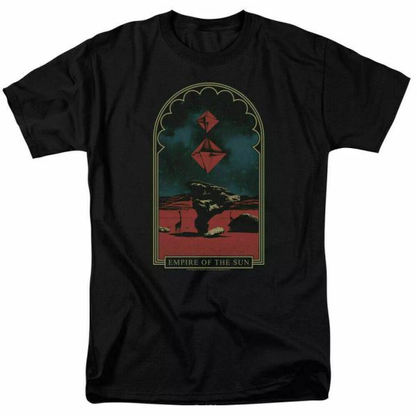

empire of the sun balance t shirt licensed rock n roll music tee black, White;black