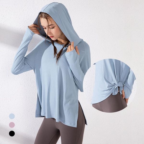 

yoga outfits slim sports women shirts female casual solid vest hooded sport singlet athletic fitness running workout clothes, White;red