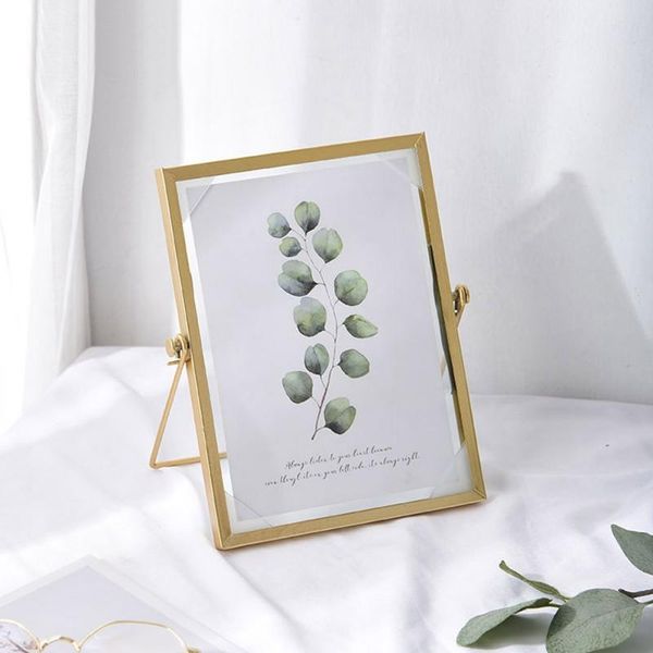 

frames metal po frame classic painting picture poster holder decorative stand deskornaments home decoration crafts