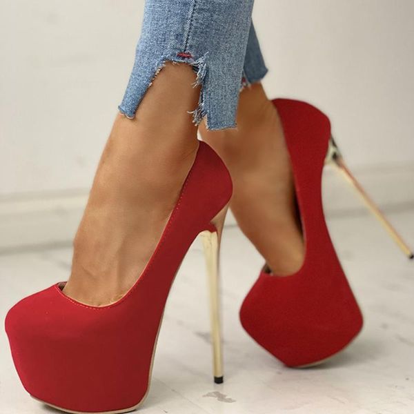 

dress shoes doratasia 2021 dropship fetish high heels platform slip on women woman party wedding pumps female, Black