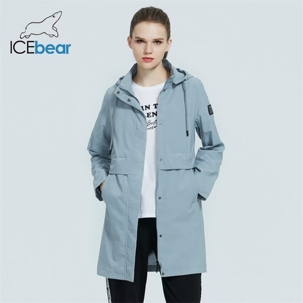 

fashionable women's windbreaker high-quality female trench coat with a hood women's spring clothing gwf20017i 210812, Tan;black