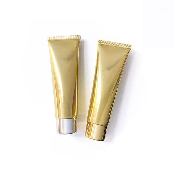 

storage bottles & jars cosmetic soft tube for travel squeeze sample bottle refillable hose lotion facial cleanser makeup tools 50ml 50pcs/lo