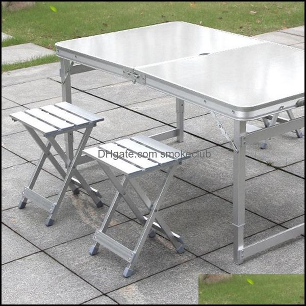 

sports & outdoors fishing aessories sews-outdoor portable aluminum alloy folding stool travel picnic chairs drop delivery 2021 a4ezc