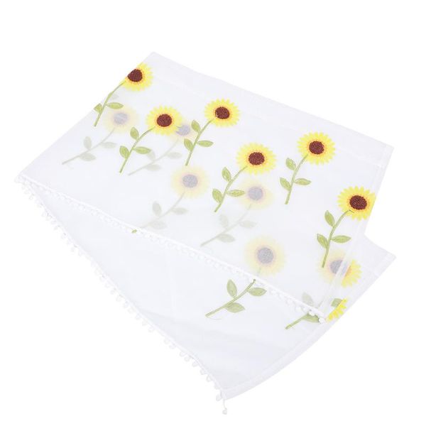 

curtain & drapes 1pc creative window decorative polyester elegant white