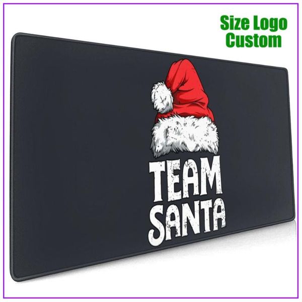 

mouse pads & wrist rests team santa christmas family matching pajamas pad with support gel alfombrilla escritorio gaming pc gamer completo
