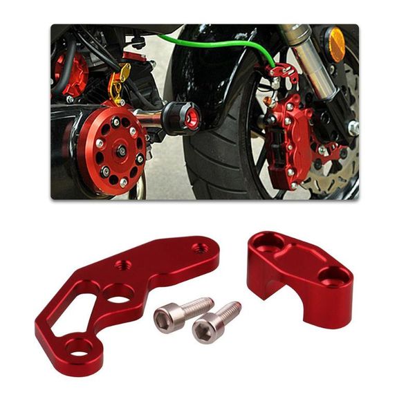

motorcycle brakes universal cnc brake line clamps aluminium alloy wire clamp