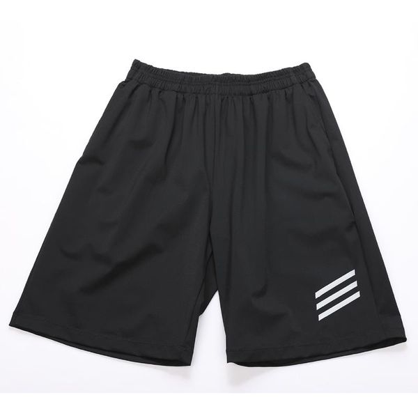 

men's shorts summer casual wrinkle-resistant breathable, White;black
