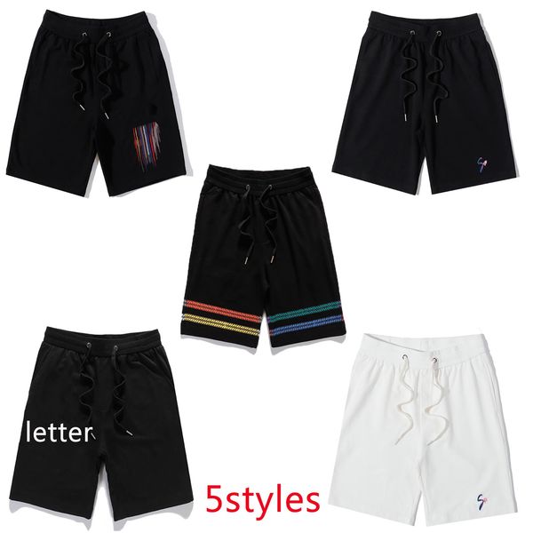 

designer men shorts summer fashion casual letter pants mens comfort sport-shorts men knee length shorts 5 styles running fitness street, White;black