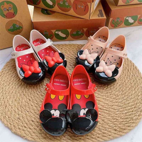 

New 2021 Brazil Melissa children's michini bow jelly shoes sandals