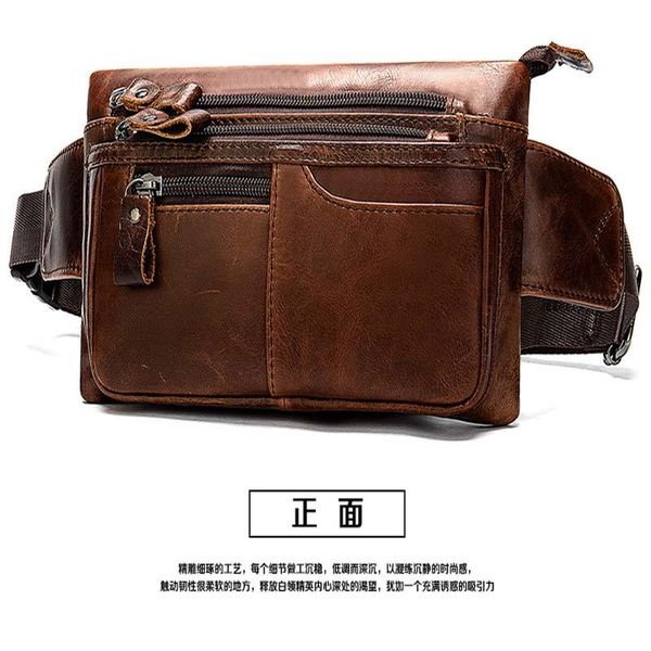

men's shoulder bag sling chest pack canvas usb genuine leather sports cross body handbag male bags belt waist packs