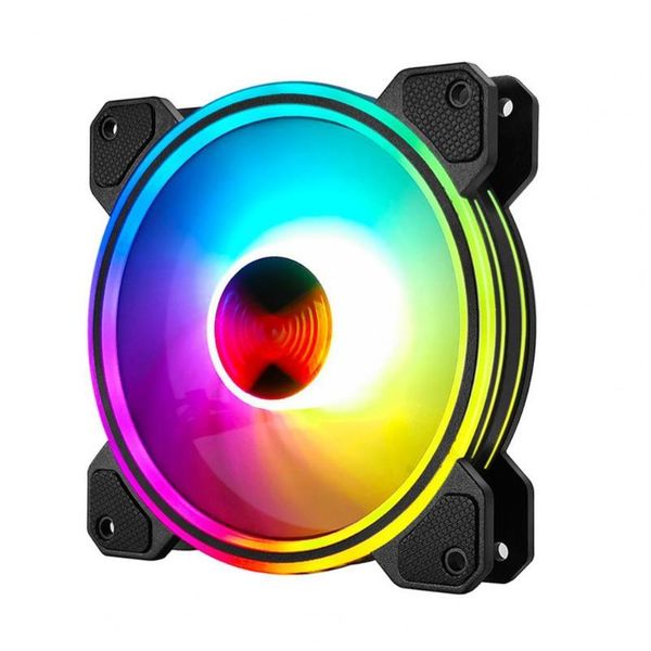 

fans & coolings strong practical 5v argb led deskcooling 12cm rgb fan multi-layer aperture for computer