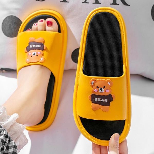 

slippers apanzu summer 2021 fashion sandals hard-wearing non-slip comfortable beach shoes light leathable lovers couple, Black
