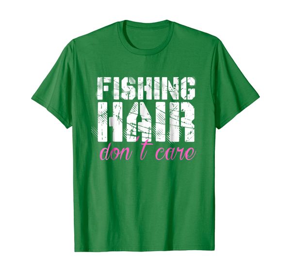 

Fishing Hair Don't Care Shirt Funny Women Girls Women, Mainly pictures